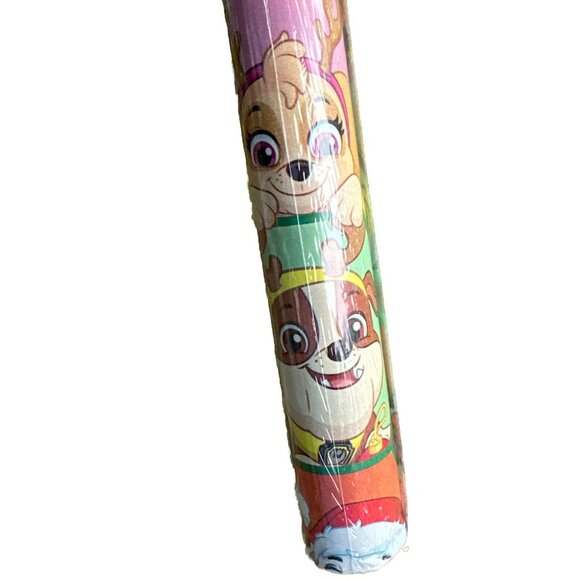 Paw Patrol Christmas Holiday Birthday GIFT WRAPPING PAPER - 20 SQ FT Folded - Picture 4 of 4